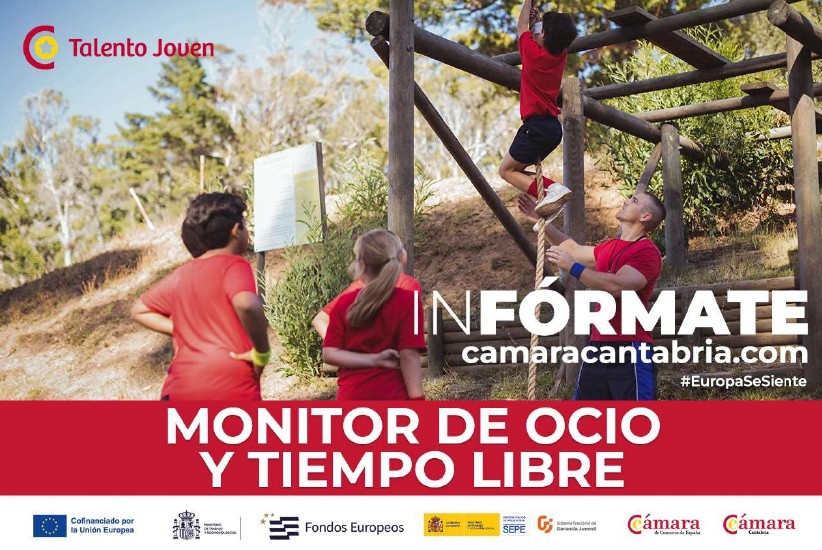 Imagen de jóvenes en un campamento